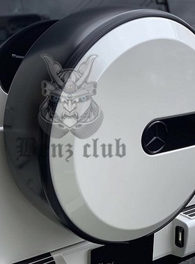 W464 G350 G500 G550 G63 黑色标 备胎罩 后盖标贴 金属装饰贴片