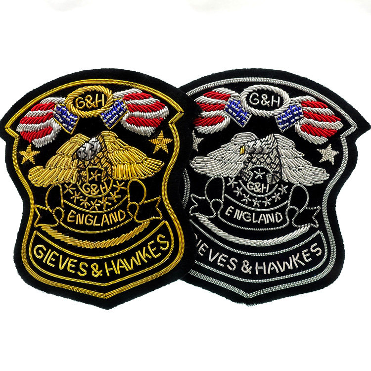 欧洲进口手工金属丝印度丝新款金色飞鹰军旗西服皮衣夹克徽章胸章|msdalam kategori rumah Fabrik, bahan-bahan jahitan DIY, alat dan produk siap, Aksesori jahit DIY/aksesori/aksesori, pes kain - dari Buy2taobao.com untuk memberikan perkhidmatan ejen Taobao profesional membeli