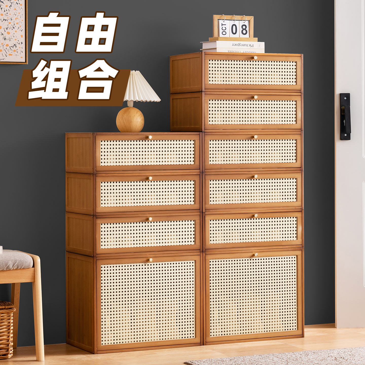 鞋盒鞋子收纳盒神器鞋柜家用