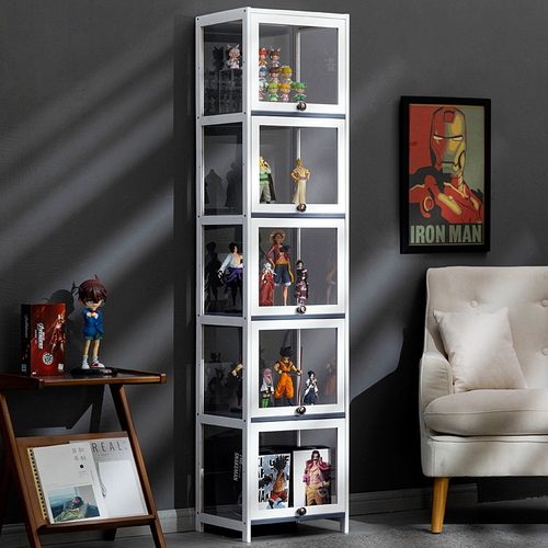 展示柜手办亚克力展示架乐高非玻璃化妆品产品陈列柜子烟货架家用 - 封面