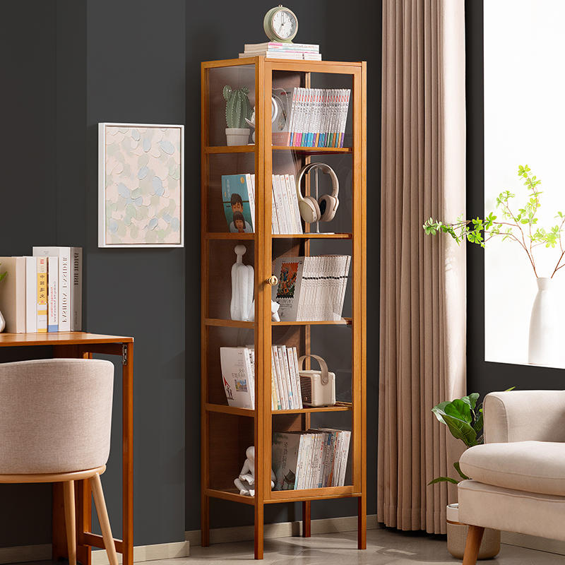 书架置物架落地书柜子