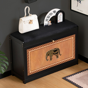 换鞋 柜一体入户进门轻奢高级感多层鞋 架子穿鞋 凳 凳门口家用可坐鞋