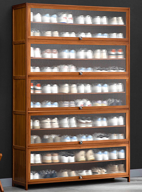 鞋柜家用门口室内鞋架多层收纳神器省空间入户实木简易大容量置物