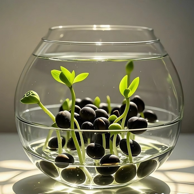 碗莲种七彩五颜六色水培花卉水养四季莲花荷花种莲藕绿植水培莲子