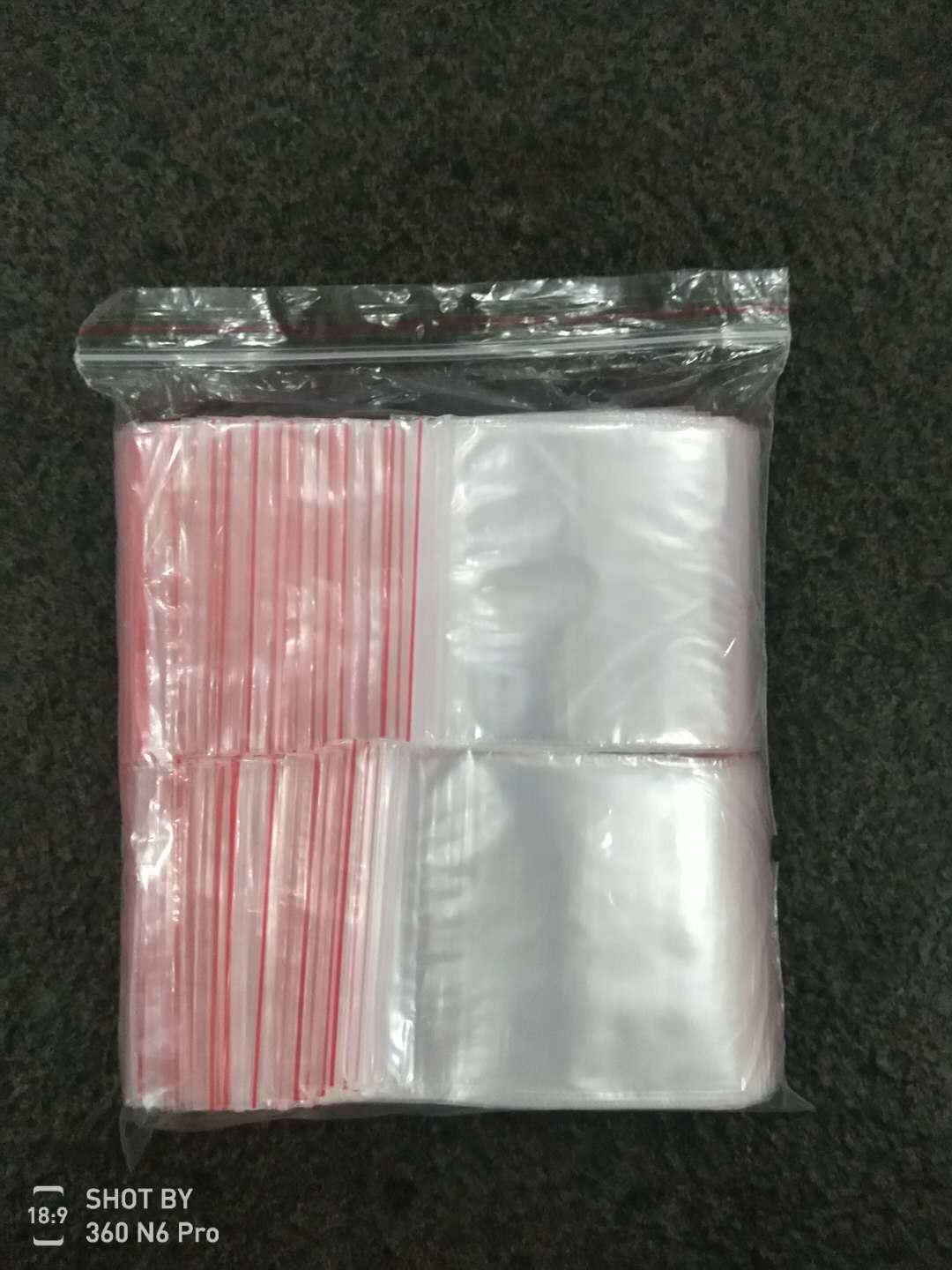 2号6*8pe自封袋小号批发1寸2寸照结婚签证照塑料封口小袋子1500个