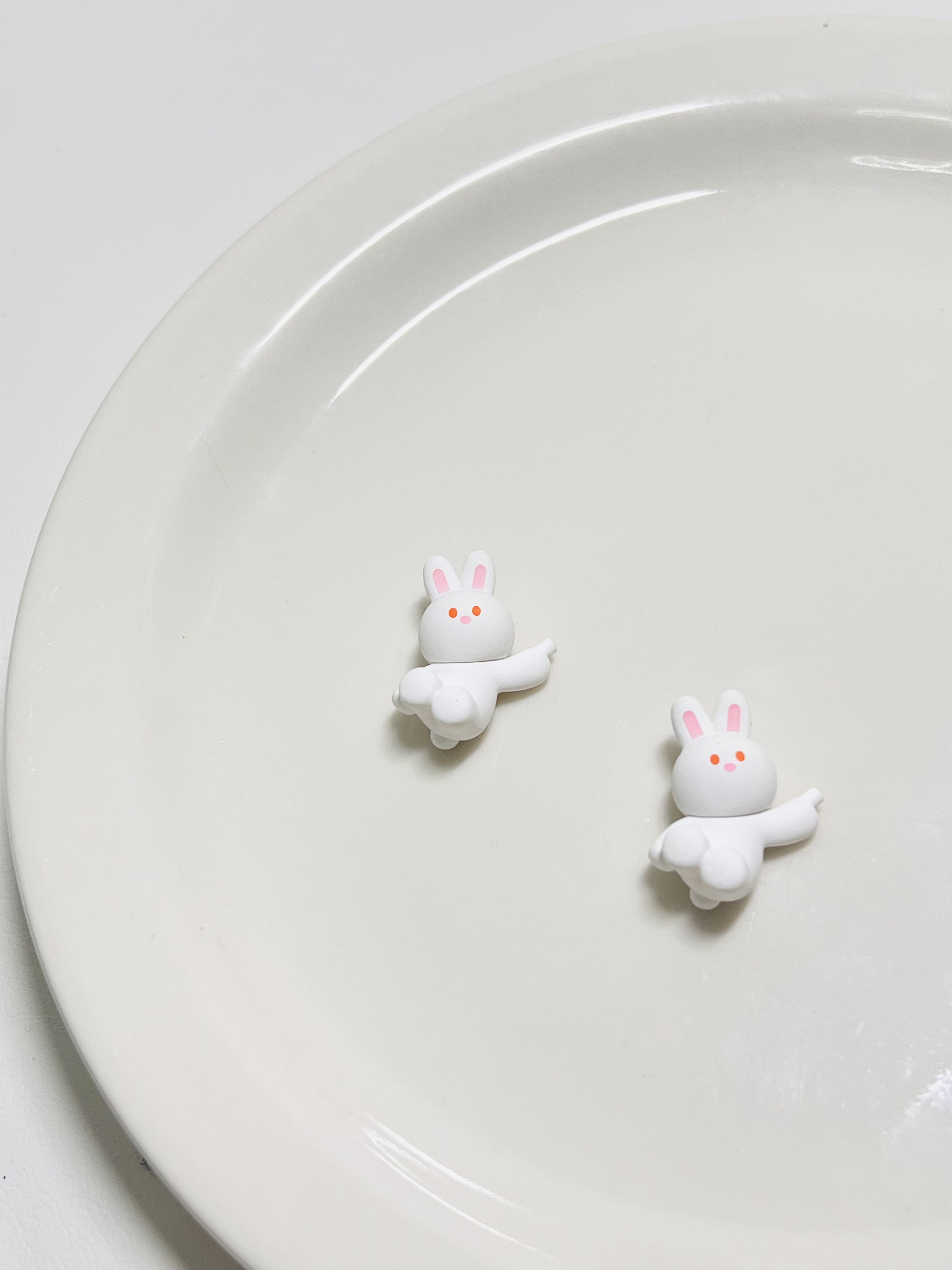 散货盲盒材质兔子奶油胶diy配件材料素材娃娃屋过家家摆件玩具