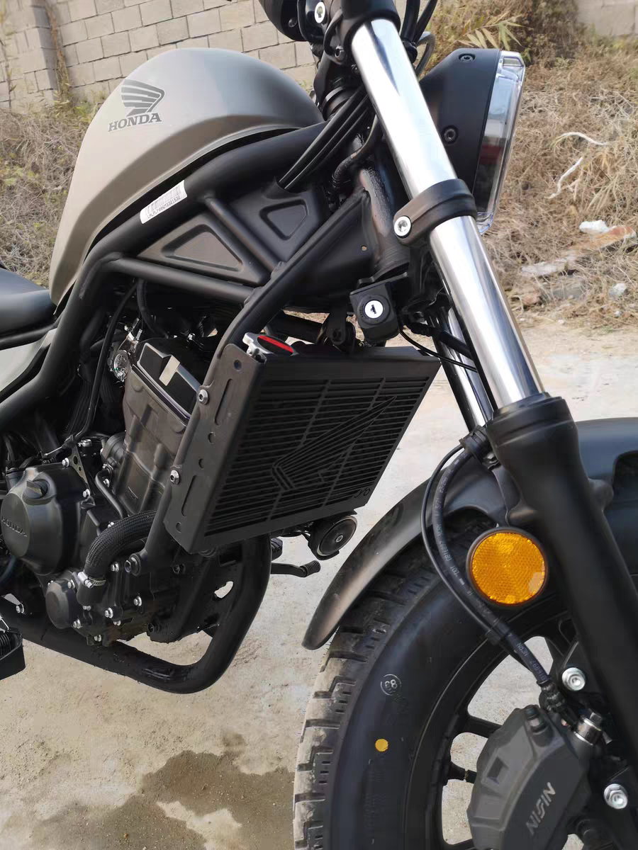 适用于叛逆者CM300 REBEL500CM500水箱护网散热保护罩改装