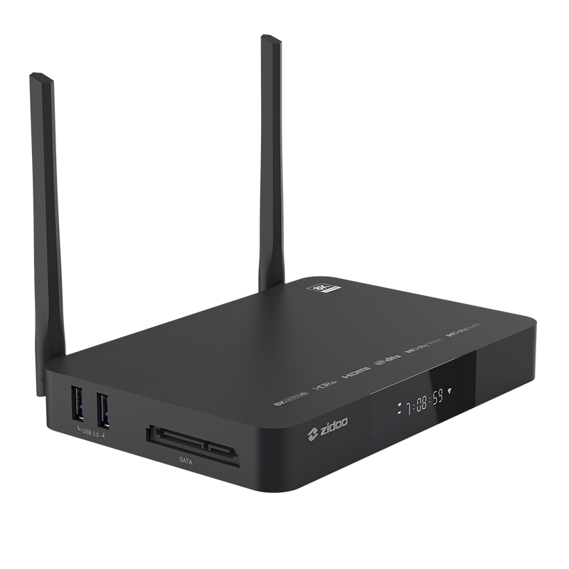 芝杜ZIDOO Z9X 8K 蓝光硬盘网络盘播放器4KHDR10全景声无损音乐
