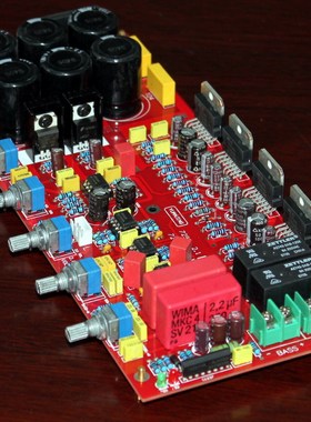 YJ00236-TDA7294 2.1声道豪华（升级）功放板(带喇叭保护)