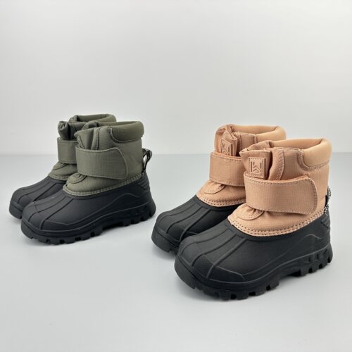 外贸原单出丹麦男女童冬季棉鞋防水防滑雪地靴儿童保暖棉靴