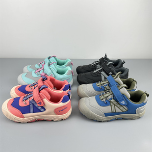 外贸原单男女童运动鞋春秋户外徒步鞋防滑耐磨儿童登山鞋防踢宽头