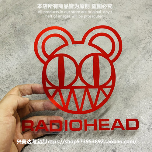 radiohead电台司令英伦汽车贴纸