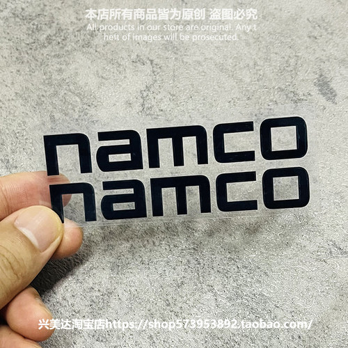 M216 NAMCO 南梦宫 汽车贴纸个性改装车身后档玻璃轮毂潮流贴画
