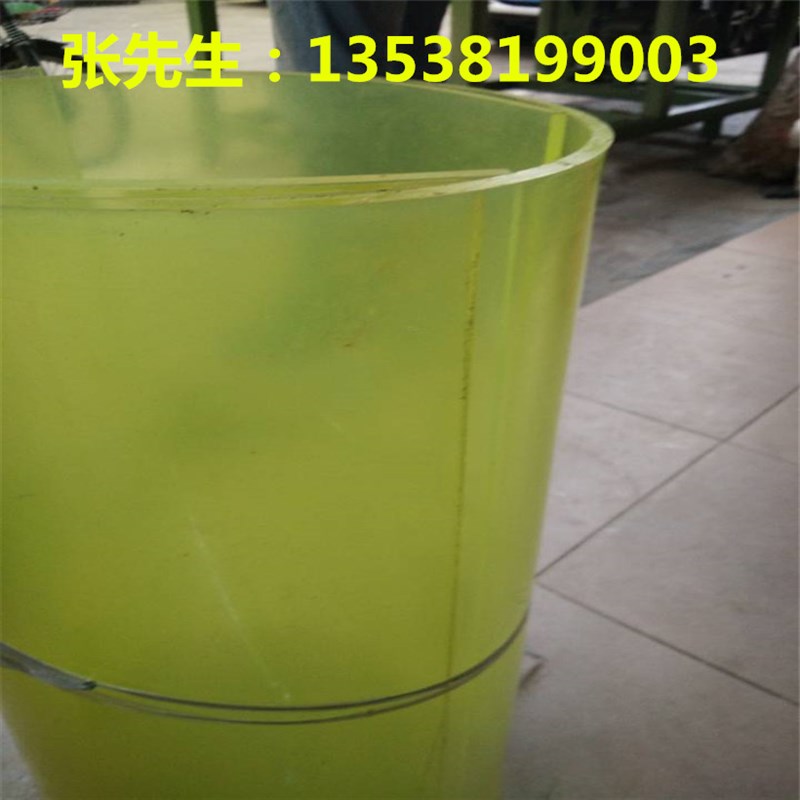pu板 牛筋板弹力胶棒聚氨酯垫优力胶空心管 缓冲垫定制加工减震垫