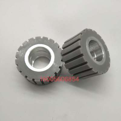 玻璃双边机磨边机四边磨靠轮压轮托轮挡边轮汉玻磨边机配件聚氨酯