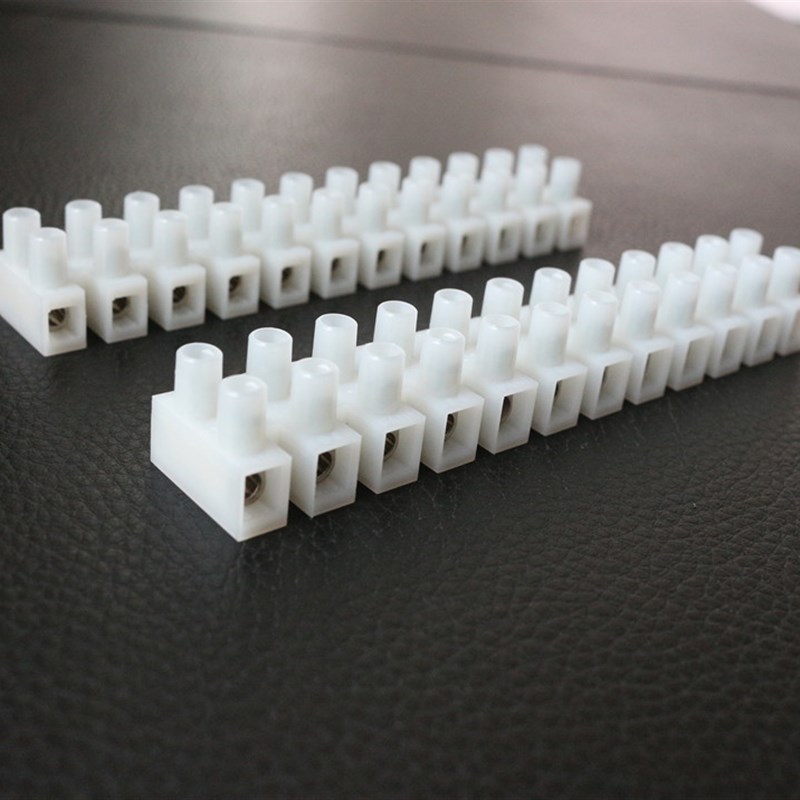 金笔端子台并线器 PA10H铜排接线柱连接器接线排对接12p接线端子