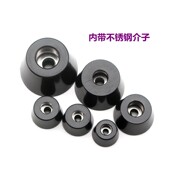 环保橡胶脚垫 家具桌椅锥形垫脚带垫片机脚仪器仪表机箱地脚