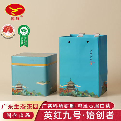 广茶科所鸿雁英红九号白茶贡眉