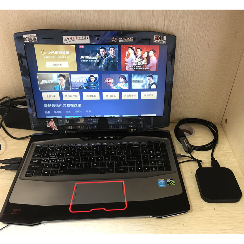 TYPE-C 캡처 카드 셋톱박스에 연결된 휴대폰 화면 MAC 노트북 PS4SWITCH 비디오 캡처