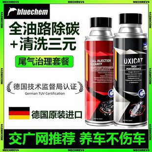 催化清洗剂免拆套 德国进口蓝海豚燃油宝除积碳汽油燃油添加剂三元