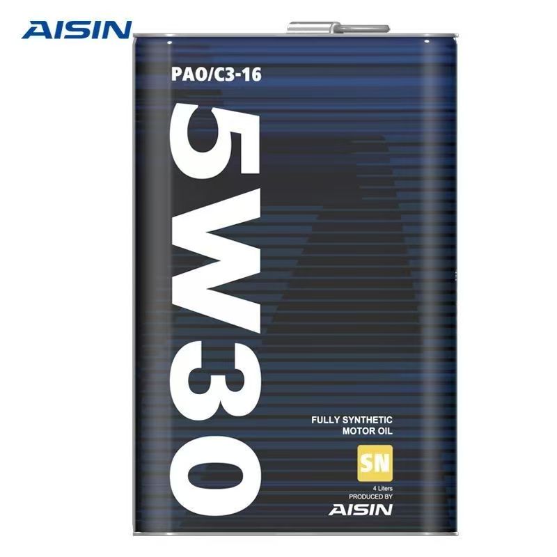 爱信(AISIN)汽车机油全合成5W30发动机润滑油PAO/C316SN 5W-30 4L