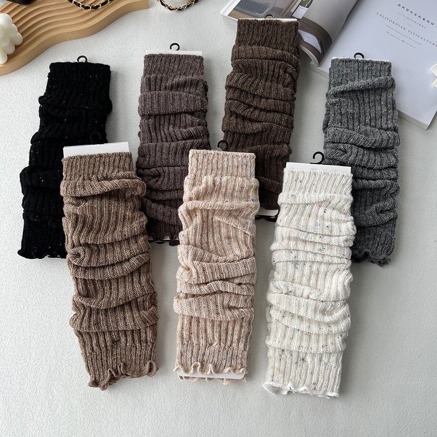 粗线羊毛袜套瑜伽护膝腿套秋冬保暖长筒袜彩色点点纱复古堆堆袜女,女士内衣/男士内衣/家居服,长筒袜,淘宝优惠券,粉丝福利购,淘宝优惠卷