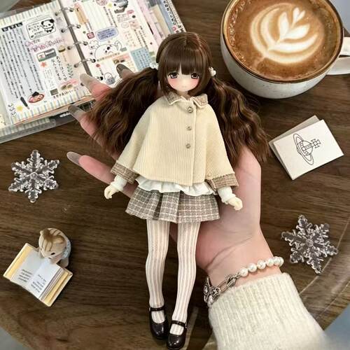 Blythe小布娃衣OB22/OB24可穿小六azone秋月梨无属性娃衣