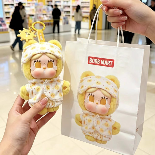 适用于哭娃衣服爱心熊carebears娃衣可爱黄星星套装【不含玩偶】
