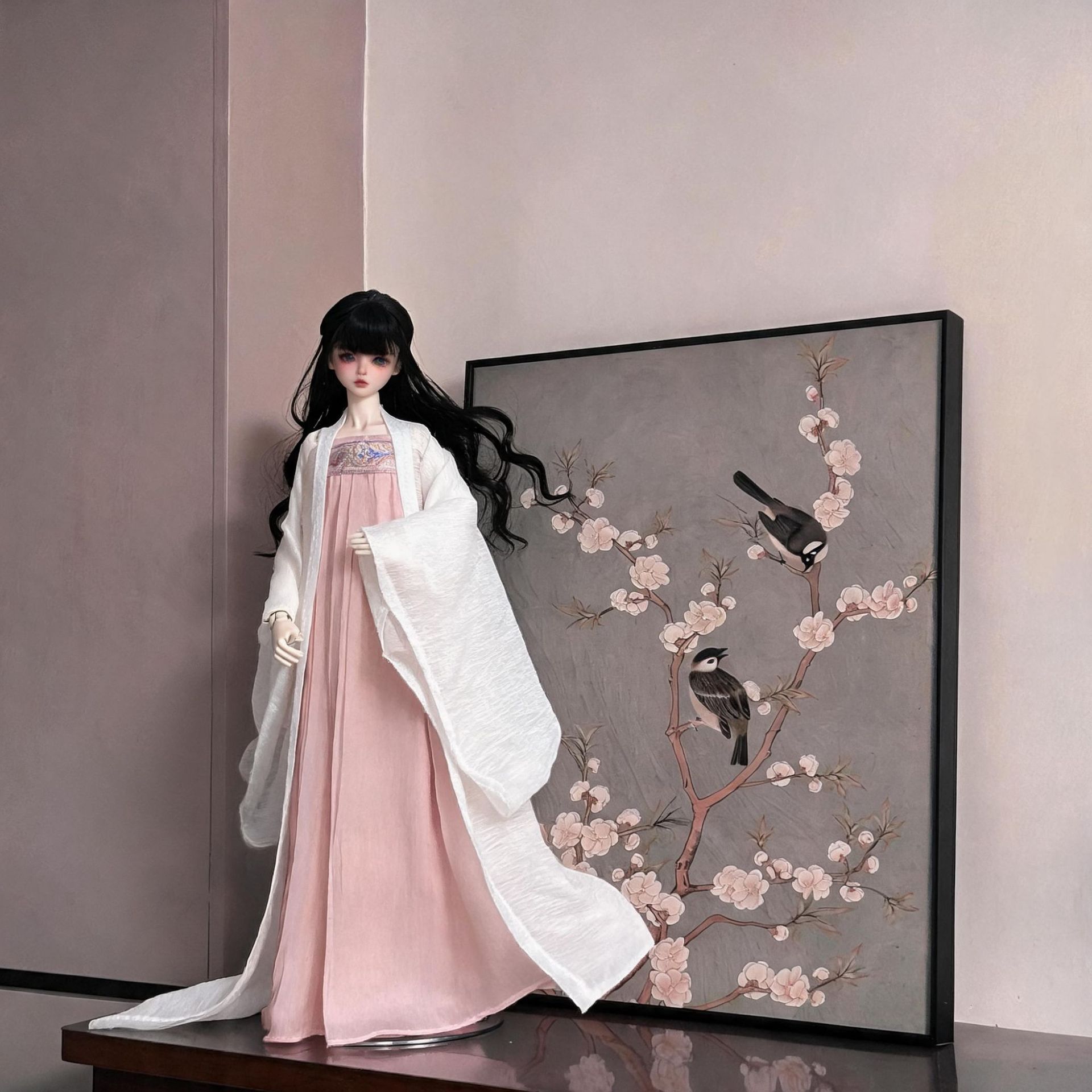3分60厘米古风古装衣服芭比汉服古代娃娃公主女孩套装换装玩具萌