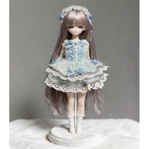 仅娃衣适用于bjd六分娃衣Azone/ob22/ob24/特六通穿针织重工套装