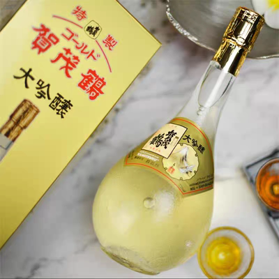 日本原装进口清酒 贺茂鹤大吟酿清酒 精米步合50%