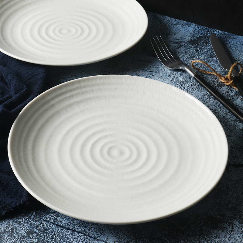 釉下彩瓷器】家用陶瓷菜盘子