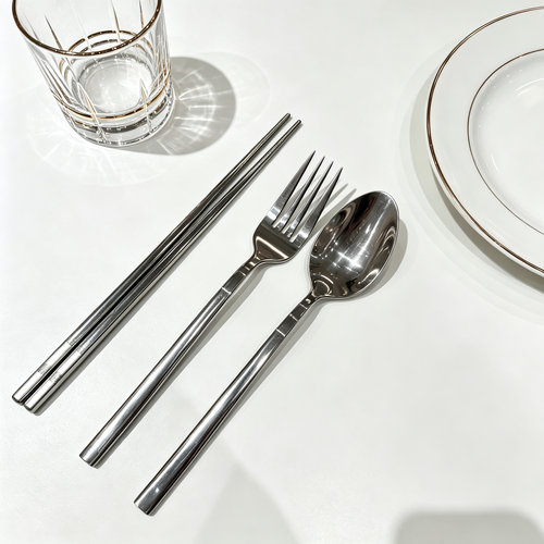 不锈钢餐具勺子叉子筷子家用餐具YP-021