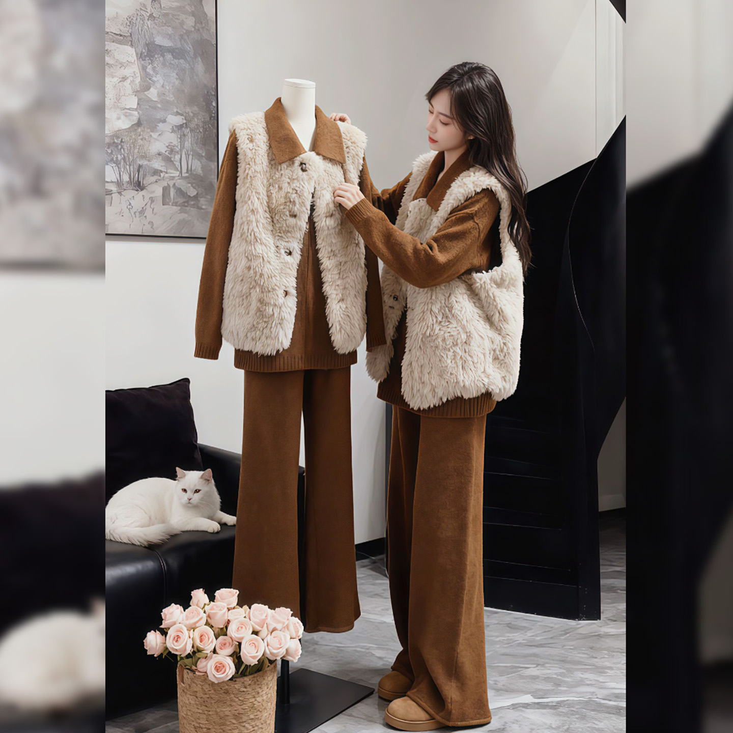 【小红书博主推荐】大码裤子套装