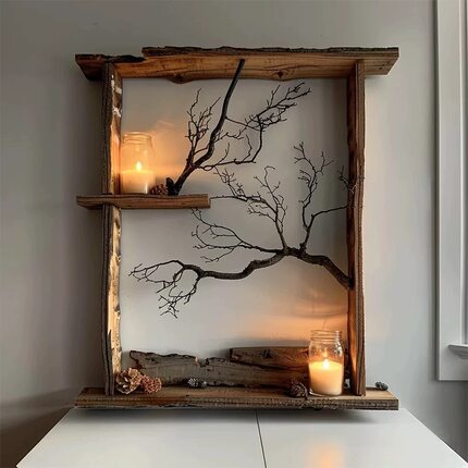 侘寂风壁挂装饰画客厅卧室床头挂画餐厅背景墙挂画