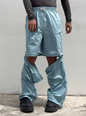 LFG COOLMAX可拆卸长裤25春夏新品户外upf50防晒工装长短裤