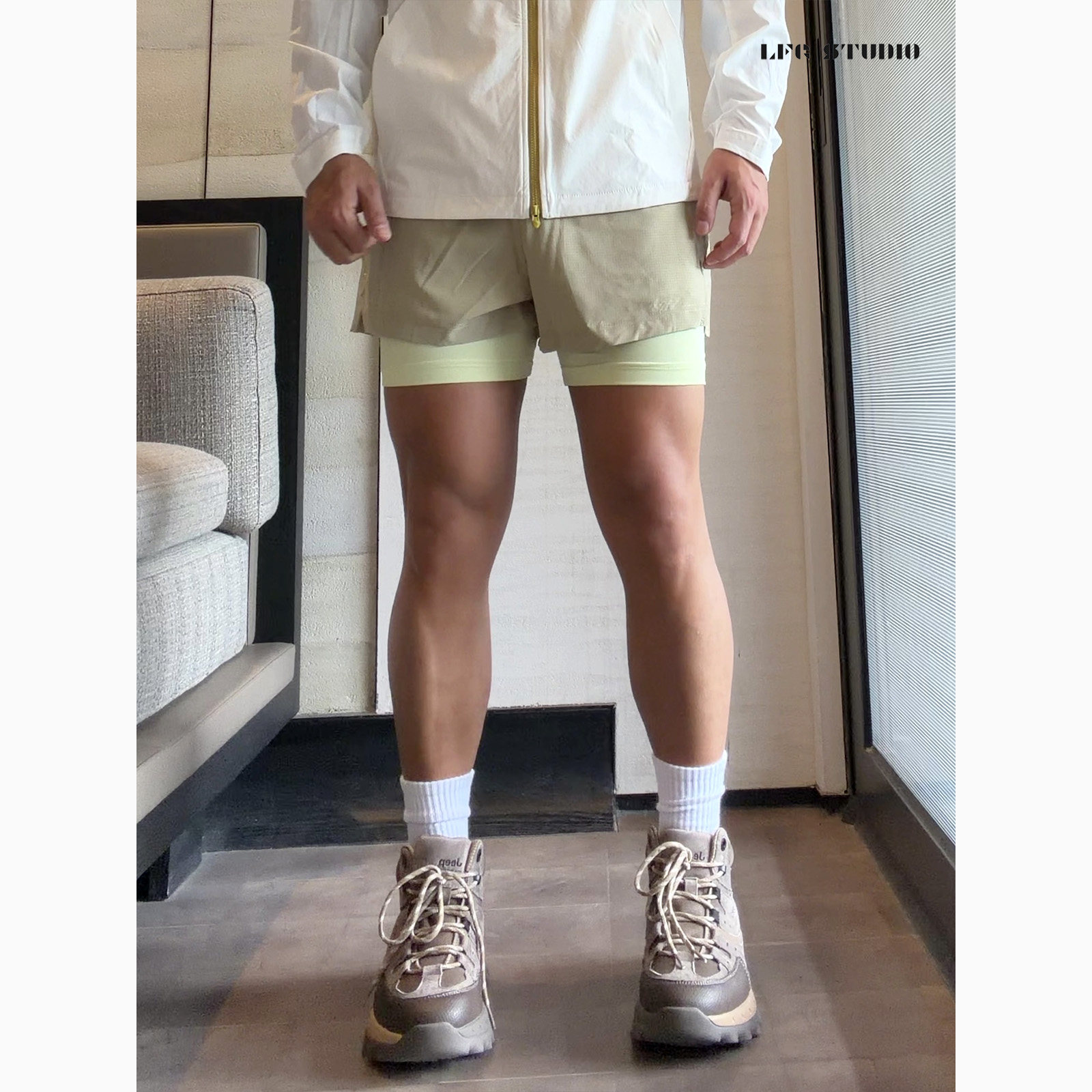 LFG 二合一透气运动短裤26春夏新品户外轻量upf50防晒裤,户外/登山/野营/旅行用品,防晒裤,淘宝优惠券,粉丝福利购,淘宝优惠卷