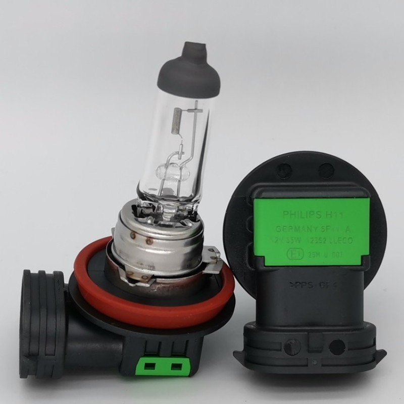 近光大灯汽车灯泡飞利浦h11雾灯