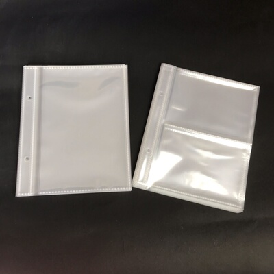 文铃轩插页式pp内页收据票夹3寸