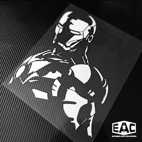 漫威钢铁侠半身单色雕刻镂空汽车贴纸反光油箱盖贴笔记本拉花车贴,汽车用品/电子/清洗/改装,汽车装饰贴/反光贴,淘宝优惠券,粉丝福利购,淘宝优惠卷