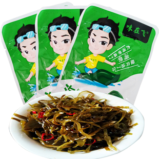 味在飞30g鲜香海带丝开袋即食海带丝下饭菜开袋即食零食小包装