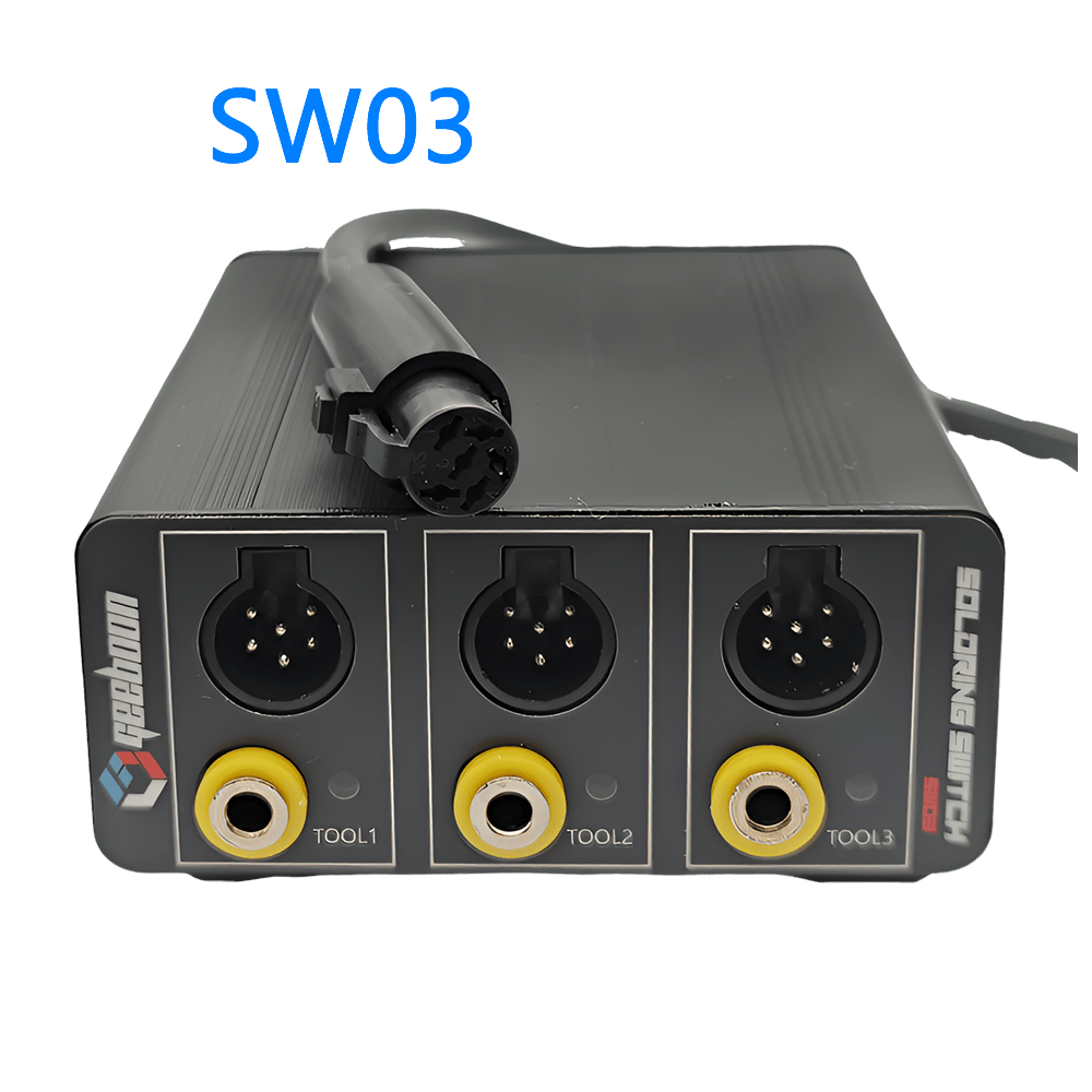 thumbnail for Soldering station 3-channel switcher, multi-channel expansion, double-station, three-station