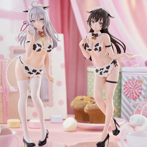 漫笙正版现货TENITOL TALL 邻桌艾莉同学 艾莉 周防有希 奶牛手办