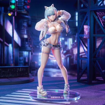 漫笙正版现货 Bibi Buttons T-TRACK 近未来猫又 MIU 1/6 手办