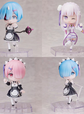 漫笙elCOCO DFORM从零开始爱蜜莉雅艾米莉亚蕾姆拉姆Q版手办模型