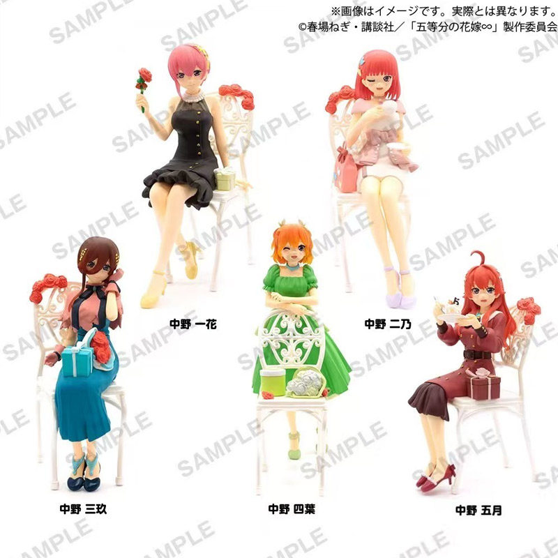 漫笙现货日版GIGO限定五等分的花嫁 一花二乃三玖四叶五月手办