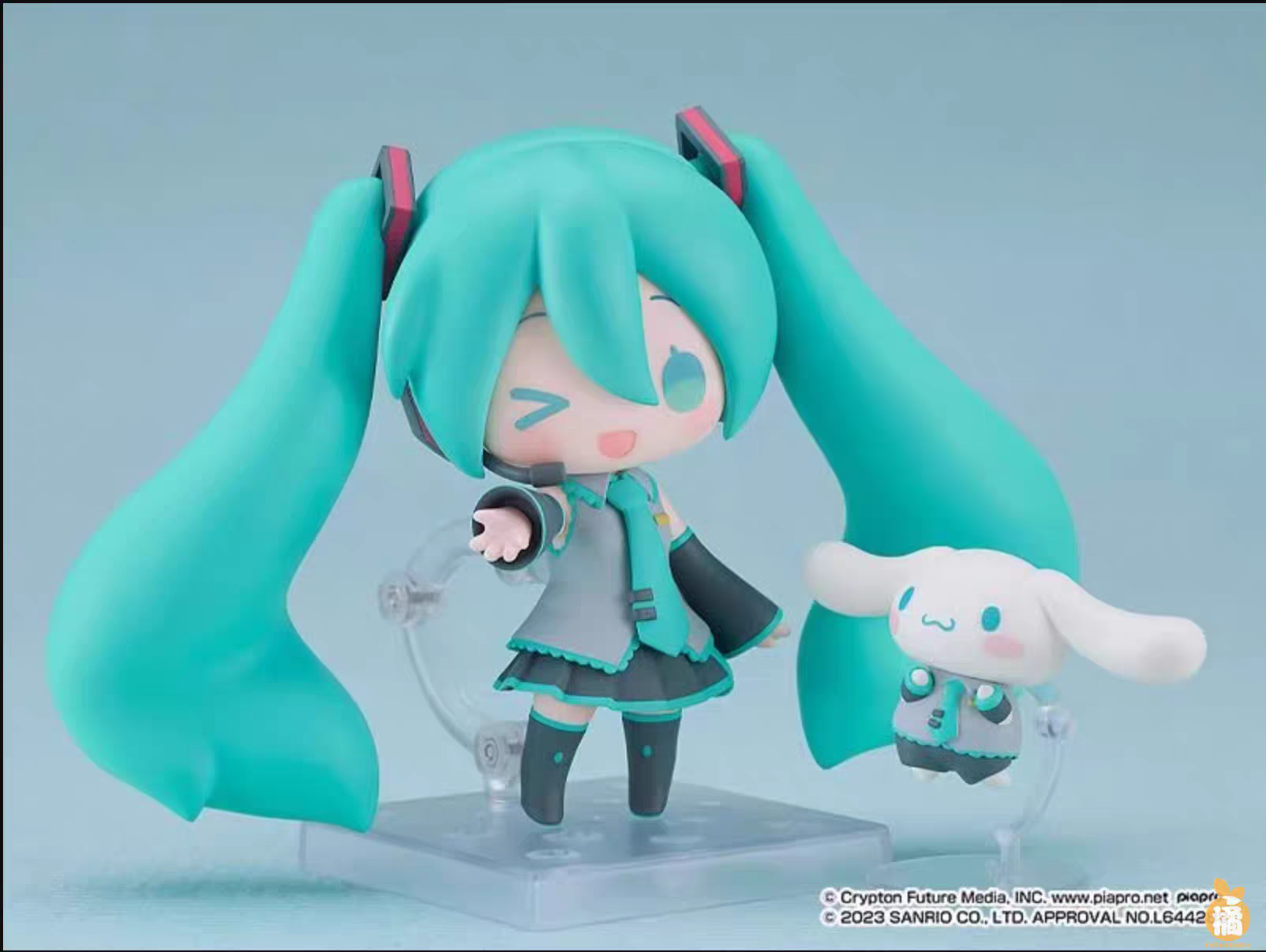 漫笙GSC粘土人 初音未来 大耳狗 玉桂狗Ver Q版动漫游戏手办 现货