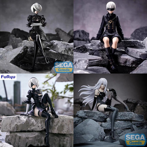 漫笙SEGA世嘉 尼尔:机械纪元 2B 9S 小坐 泡面压景品手办模型摆件