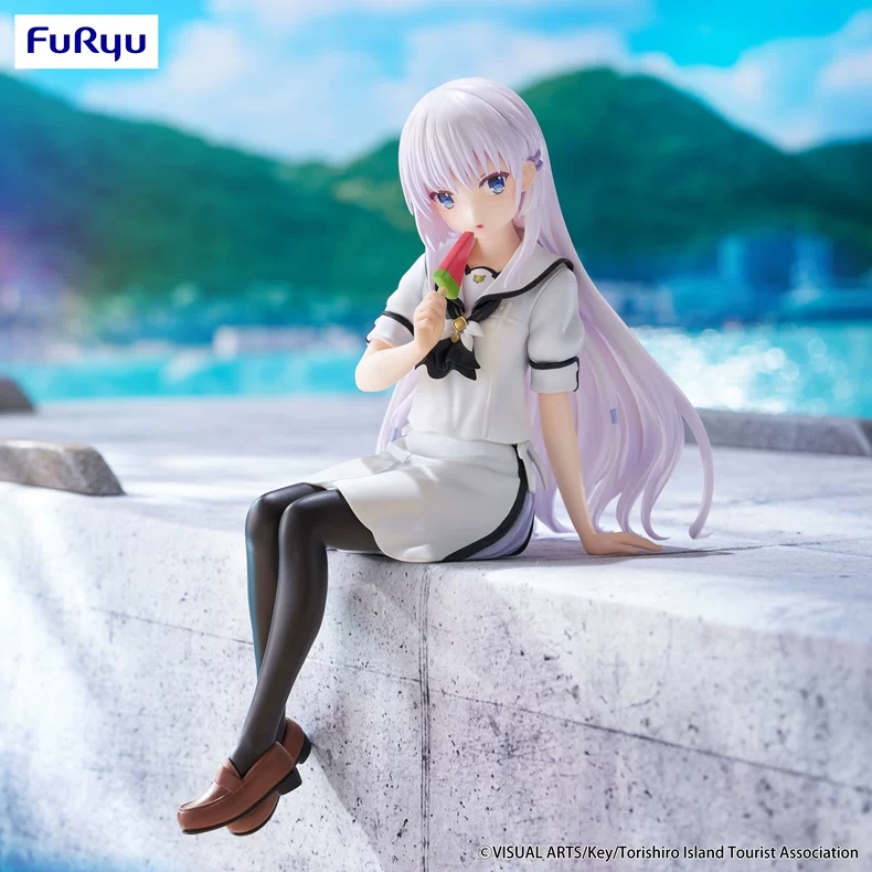 漫笙正品 FuRyu Summer Pockets 鸣濑白羽 景品 手办 泡面压模型