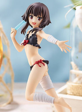 漫笙现货GSC为美好的世界献上祝福惠惠泳装手办黑色泳装模型摆件